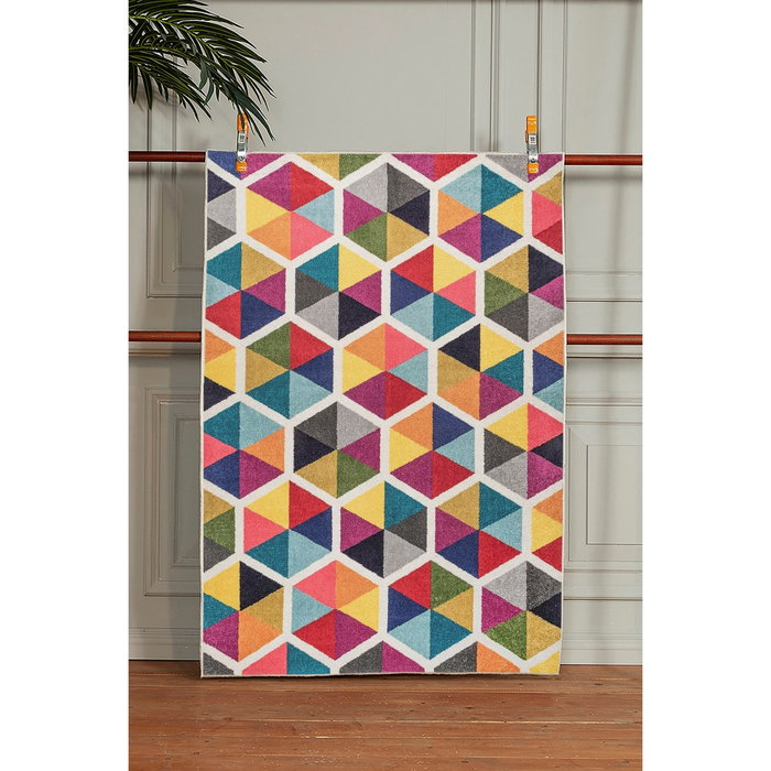 Conceptum Alfombra Woopamuk287 Multicolor 80 x 150 cm